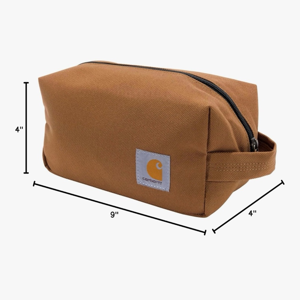 Carhartt Brown Travel Kit / Toiletry Bag - Picture 6 of 6